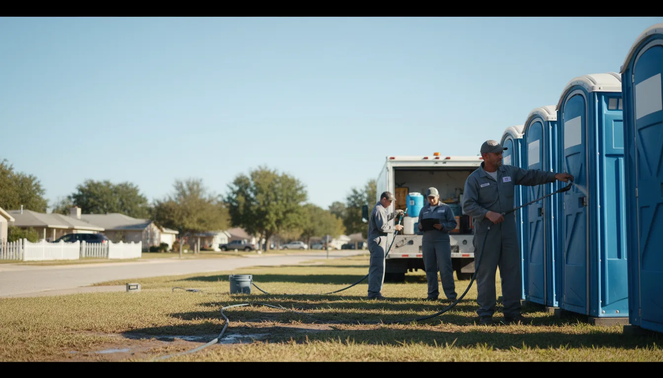 Long-Term Portable Toilet Rental in Seville, FL near me